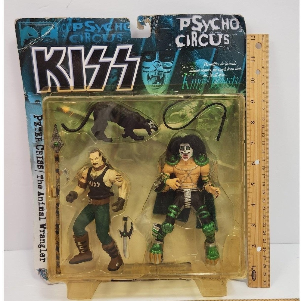 1998 KISS PSYCHO CIRCUS - Peter Criss With Animal Wrangler